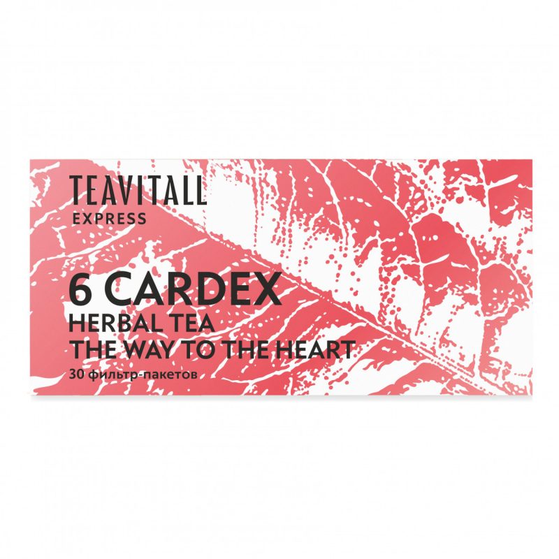 TeaVitall Express Cardex 6, 30 фильтр-пакетов